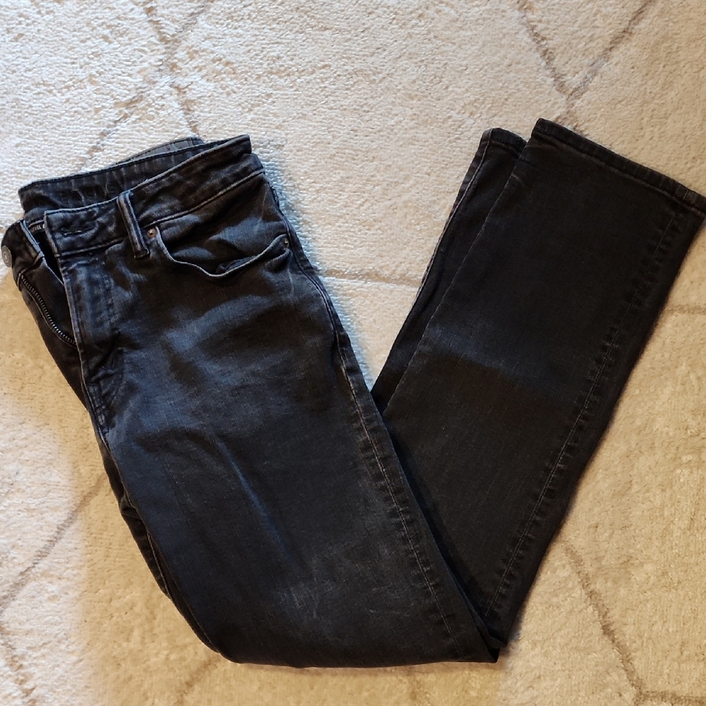 American Eagle Outfitters Mens Slim Straight 32x32 Black Jeans